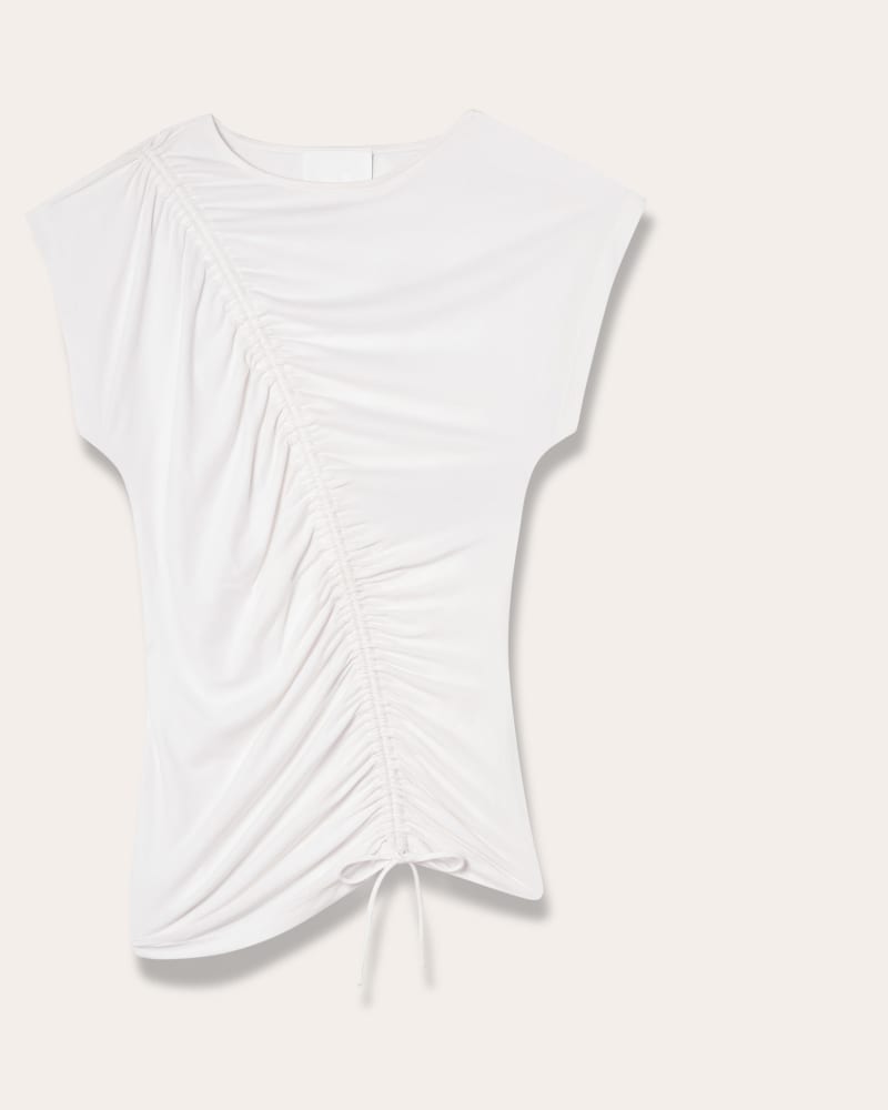 Front of a size XL Reverie Top in White by Merlette. | dia_product_style_image_id:319947